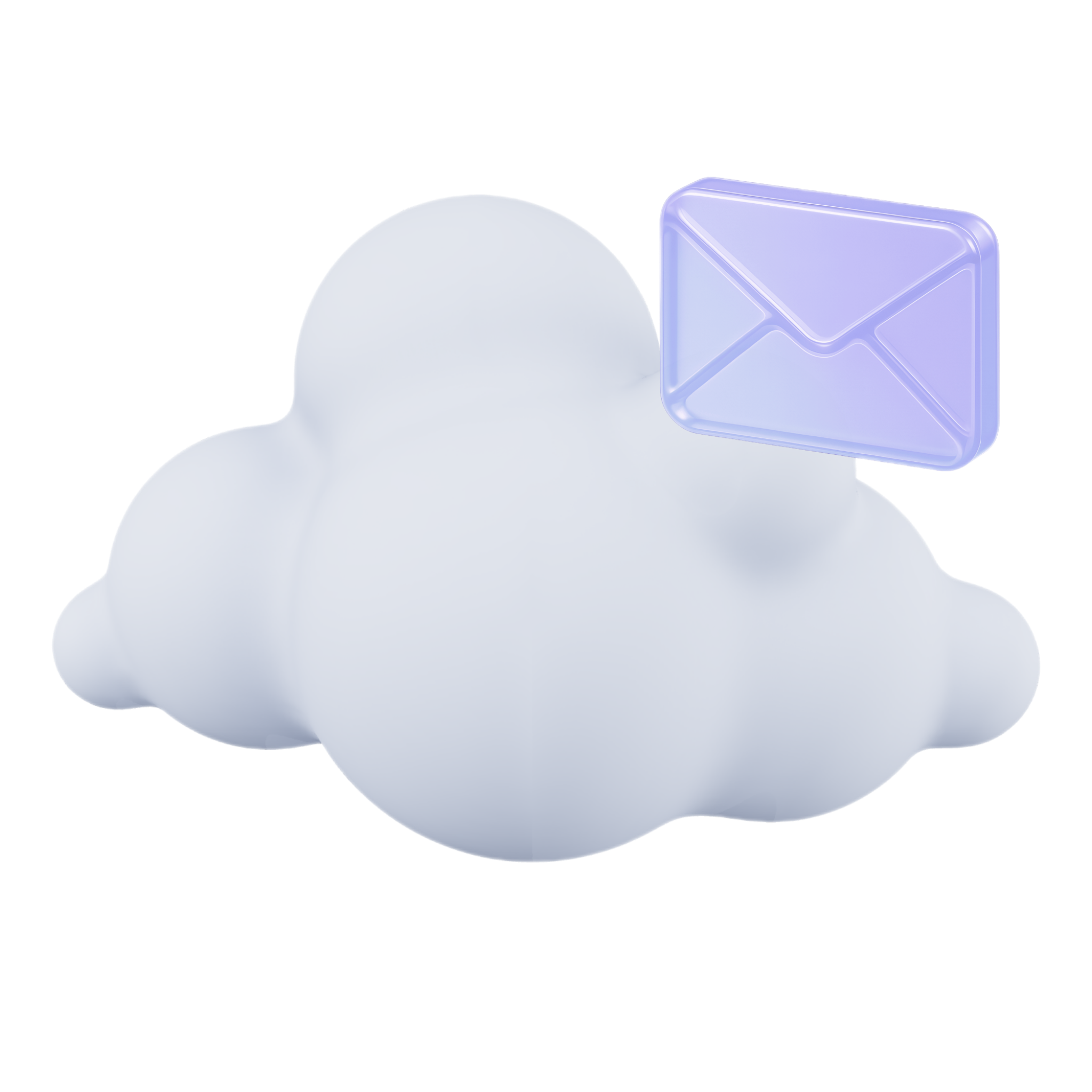3D Wolke Illustration
